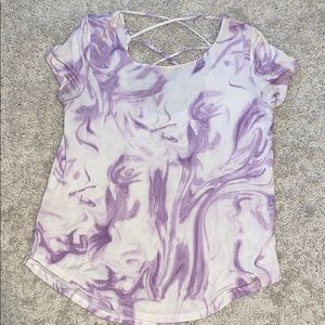 Marble Purple Top